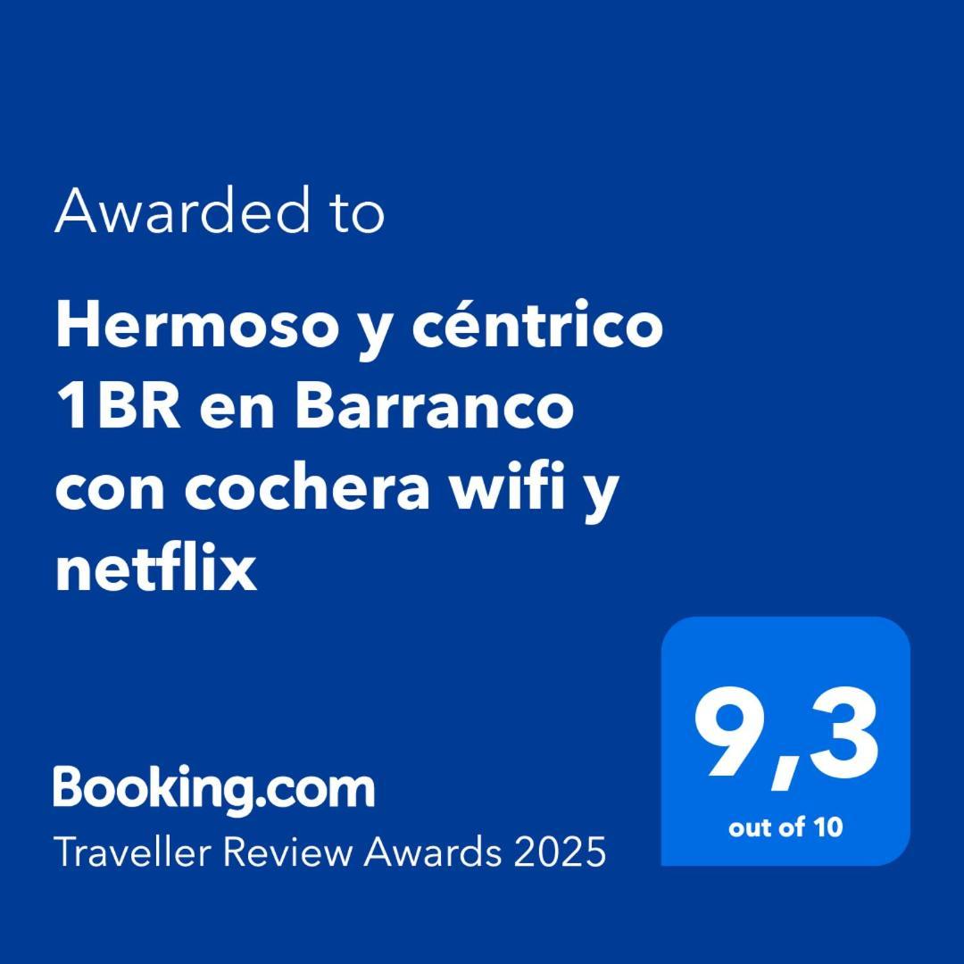 Apartment Hermoso Y Centrico 1br En Barranco Con Cochera Wifi Y Netflix Lima